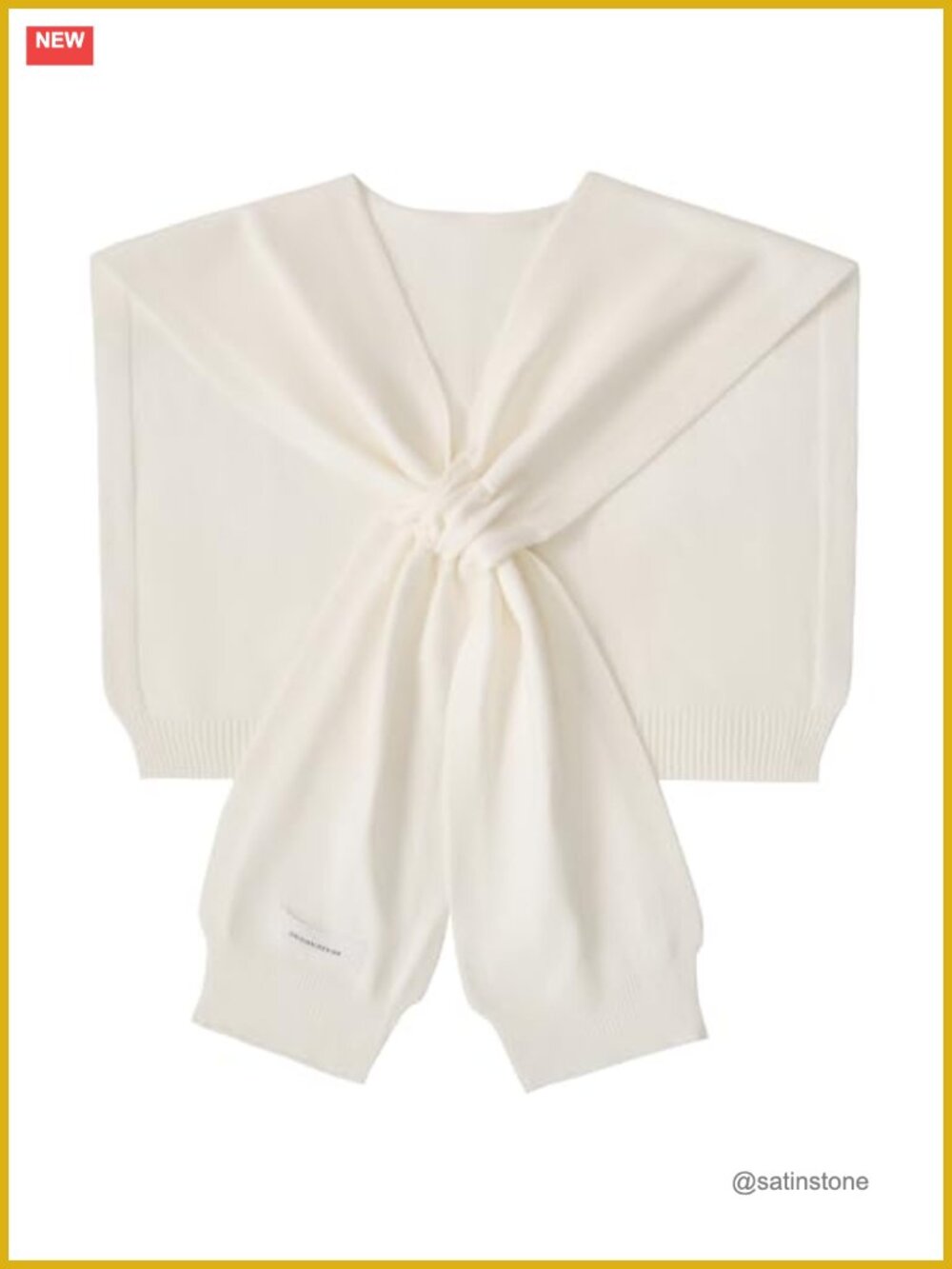 Women's Knitted Sweater Shawl Wrap with Sleeves, Lightweight Shoulder Cape,